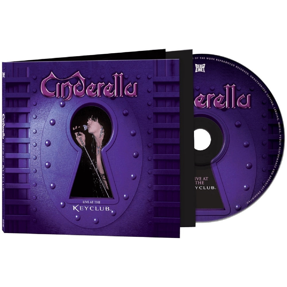 Cinderella - Live At The Key Club - CD DIGIPAK - Deadline Music