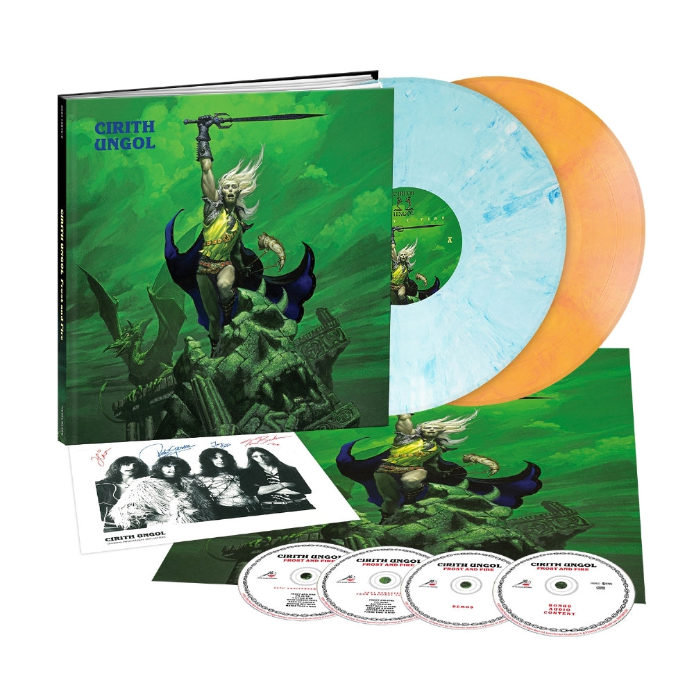 Cirith Ungol - Frost & Fire (40th Anniversary Edition) - 4CD + 2LP artbook - Metal Blade Records