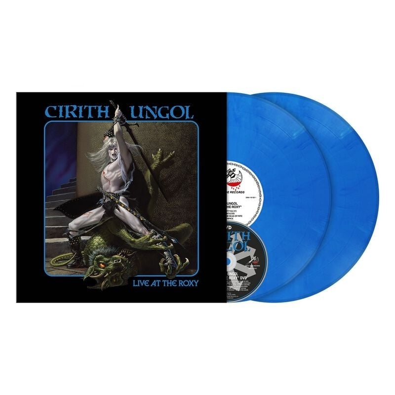 Cirith Ungol - Live At The Roxy - DOUBLE LP GATEFOLD COLOURED + DVD - Metal Blade Records