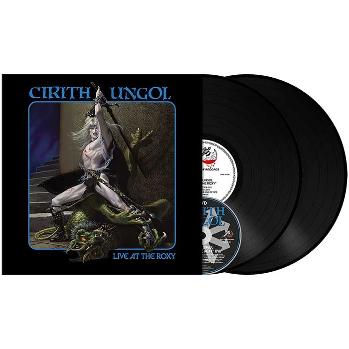 Cirith Ungol - Live At The Roxy - DOUBLE LP GATEFOLD + DVD - Metal Blade Records