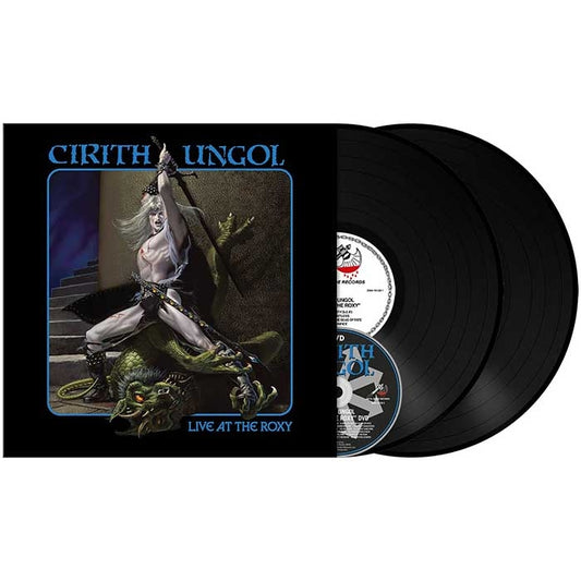 Cirith Ungol - Live At The Roxy - DOUBLE LP GATEFOLD + DVD - Metal Blade Records