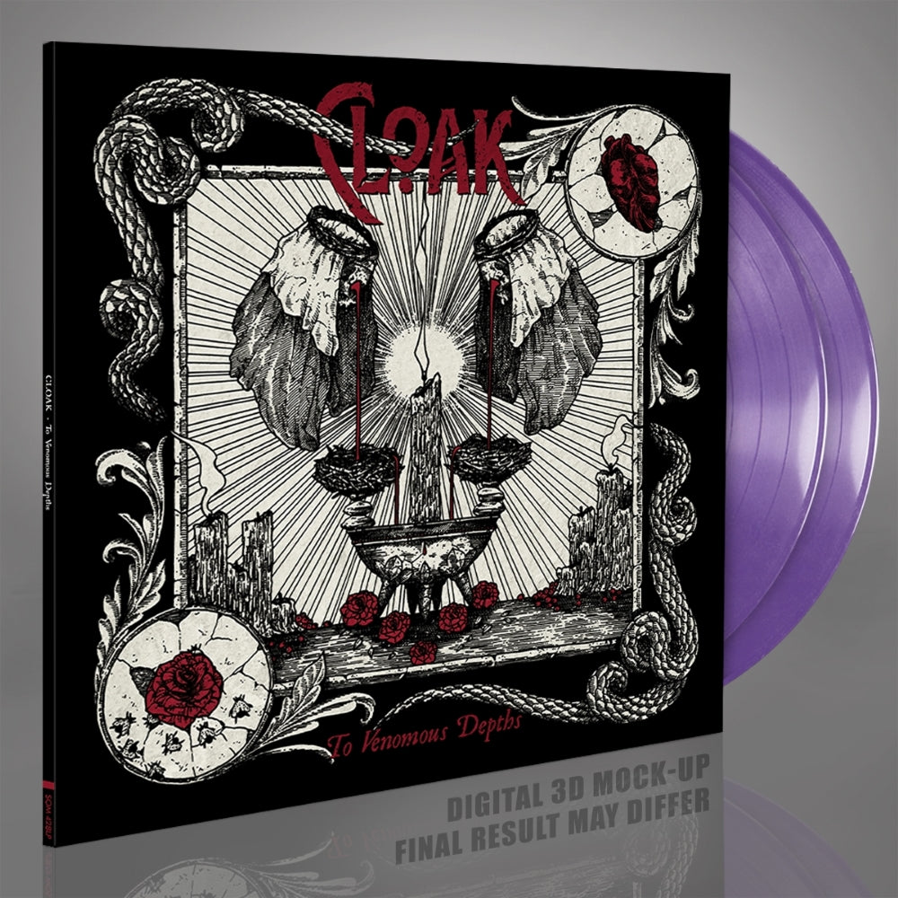Cloak - To Venomous Depths - DOUBLE LP GATEFOLD COLOURED - Season of Mist
