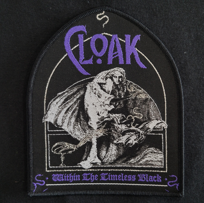 Cloak - Within The Timeless Black - Patch - Woven Hoof