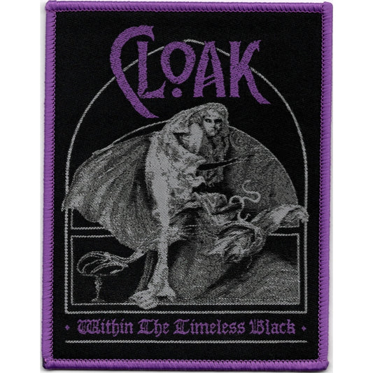 Cloak - Within The Timeless Black - Patch - Thrash Corner Records
