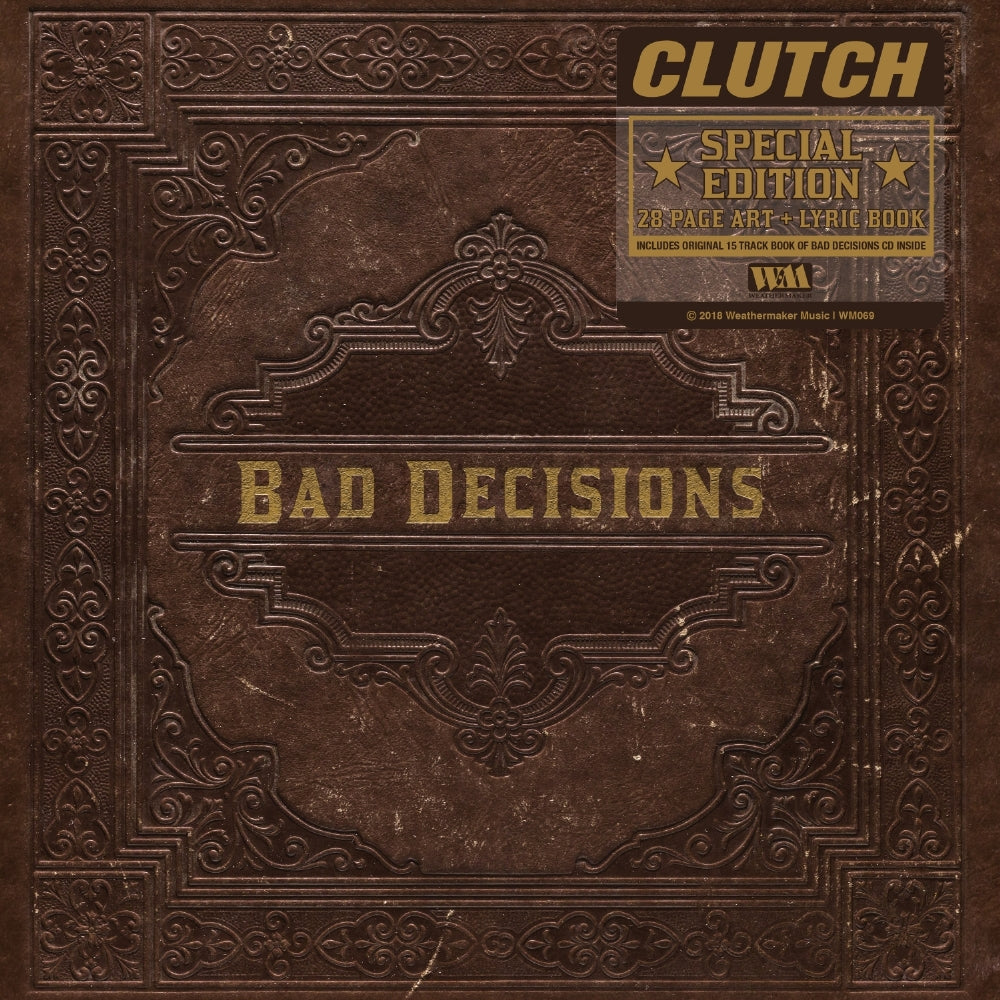 Clutch - Book Of Bad Decisions - CD + BOOK - Weathermaker
