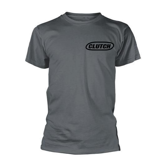 Clutch - Classic Logo (black/grey) - T-shirt - PHD