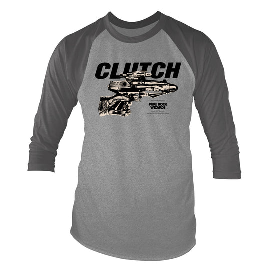 Clutch - Pure Rock Wizards - Baseball Shirt 3/4 Sleeve - PHD