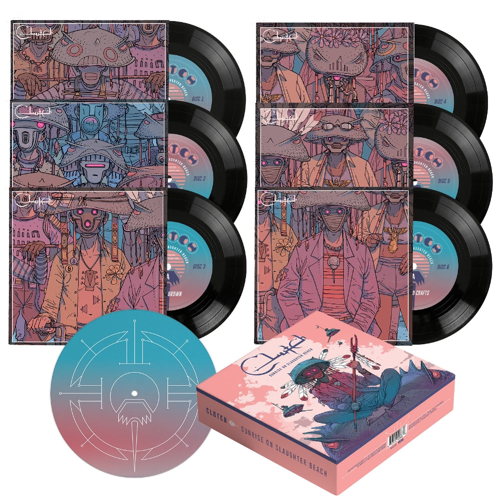 Clutch - Sunrise On Slaughter Beach - 6 x 7" vinyl box - Weathermaker