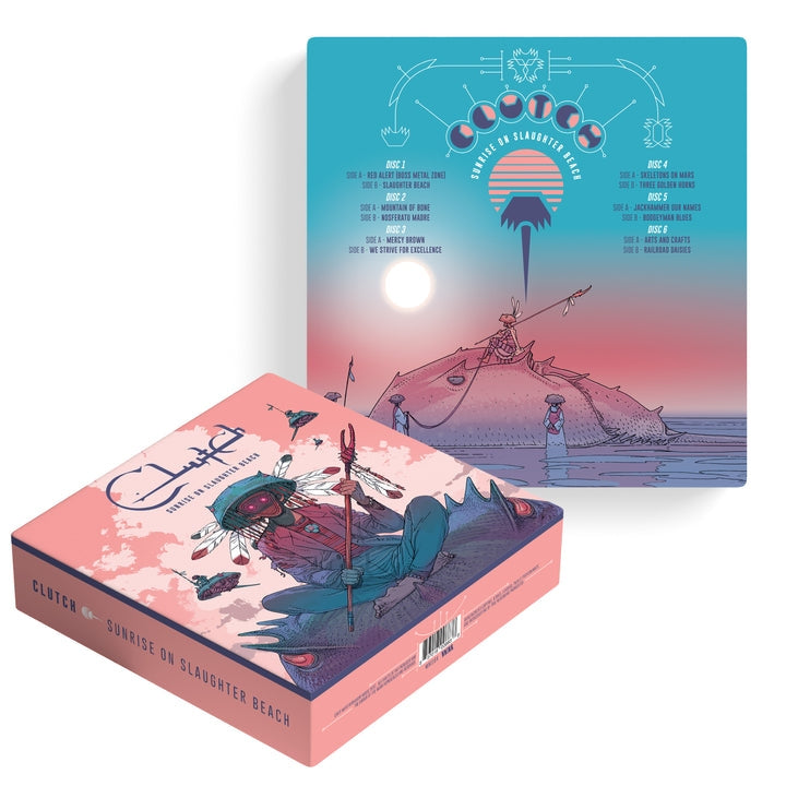 Clutch - Sunrise On Slaughter Beach - 6 x 7" vinyl box - Weathermaker - Image 2