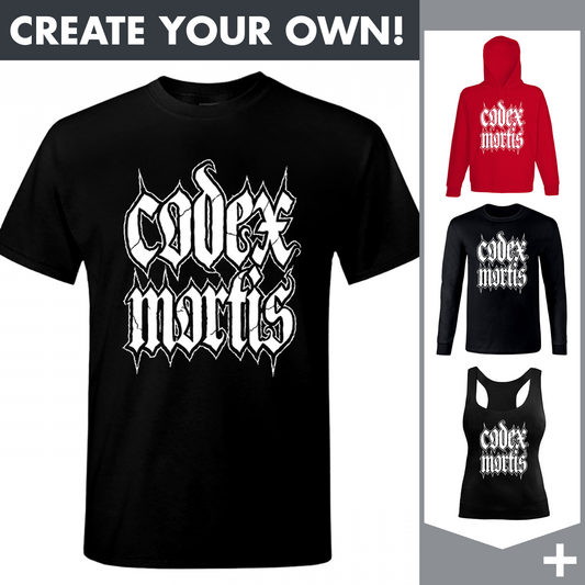 Codex Mortis - White Logo - Merchandising