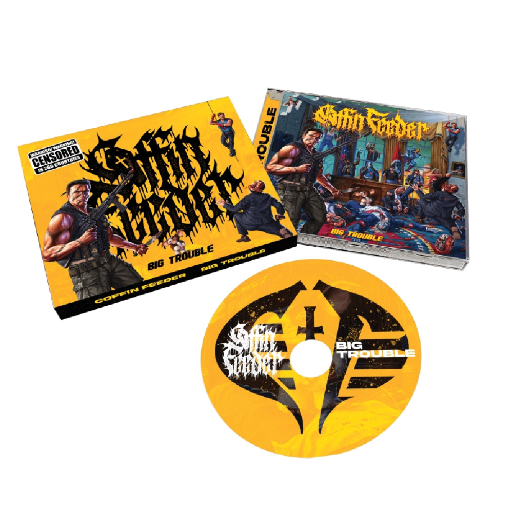Coffin Feeder - Big Trouble - CD SLIPCASE - Listenable - Image 2