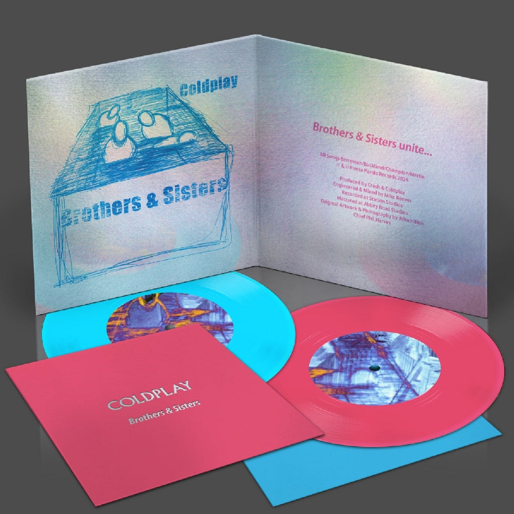 Coldplay - Brothers & Sisters 25th Anniversary Edition - Double 7" LP Gatefold Coloured - Fierce Panda - Image 2