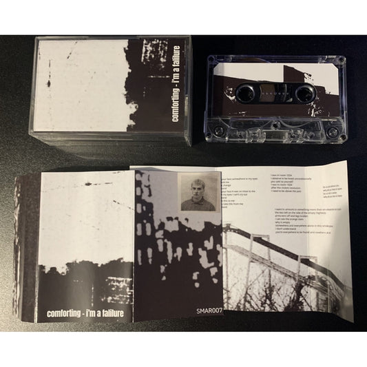 Comforting - I'm A Failure - CASSETTE - Show Me A River Records - Image 2