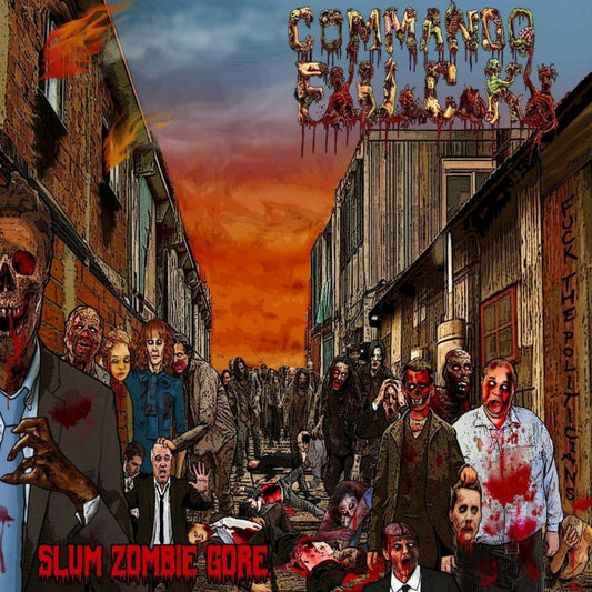Commando FxUxCxKx - Slum Zombie Gore - CD - Meat 5000 Records