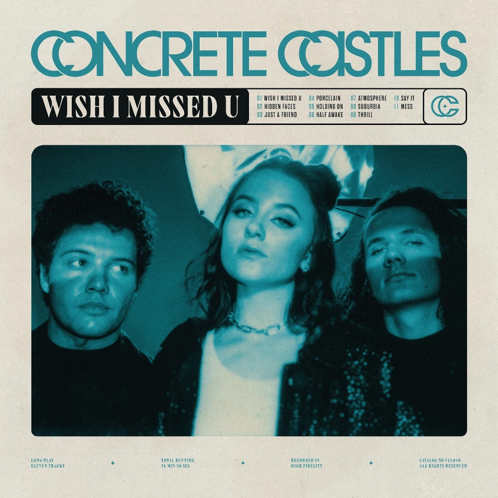 Concrete Castles - Wish I Missed U - CD DIGIPAK - Velocity Records
