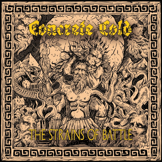 Concrete Cold - The Strains Of Battle - LP - Supreme Chaos Records - Image 2