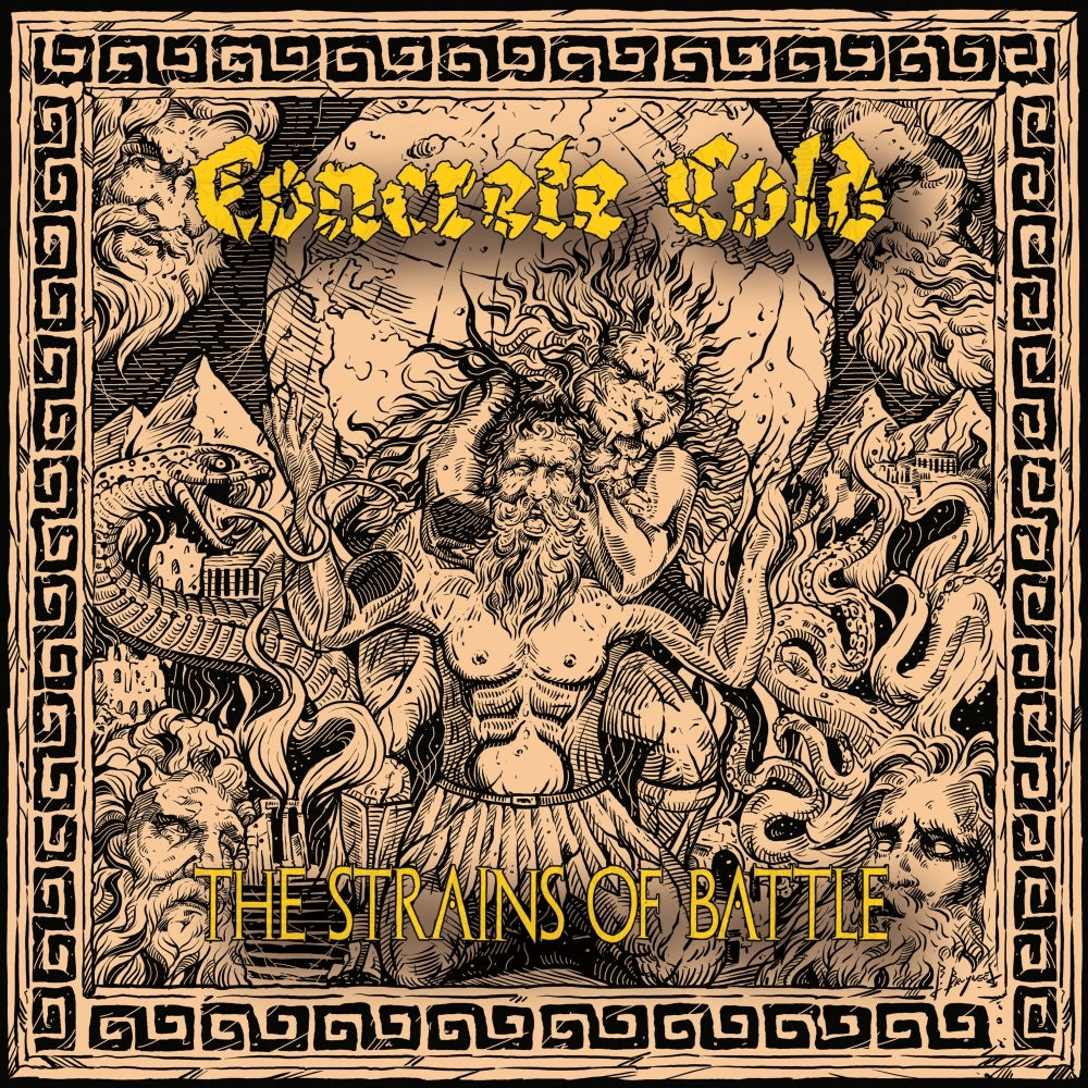 Concrete Cold - The Strains Of Battle - LP COLOURED - Supreme Chaos Records - Image 2