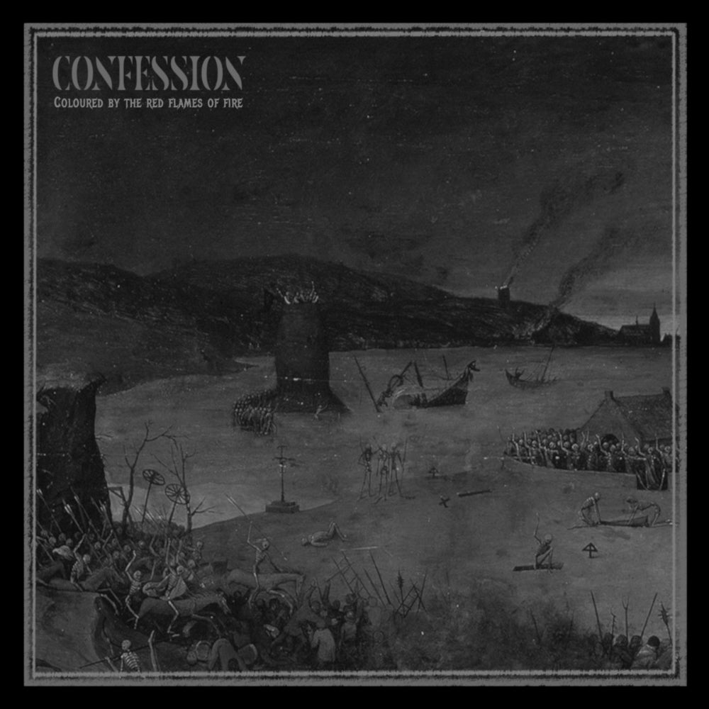 Confession - Coloured By The Red Flames Of Fire - CD DIGIPAK - Theogonia Records
