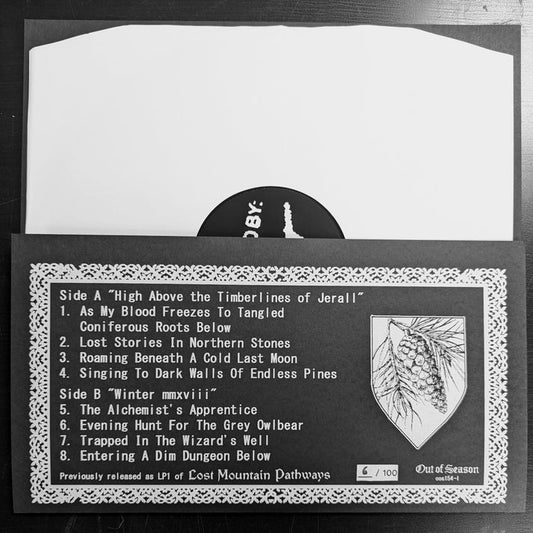 Coniferous Myst - High Above The Timberlines Of Jerall - Winter MMXVIII - LP - Out Of Season - Image 2