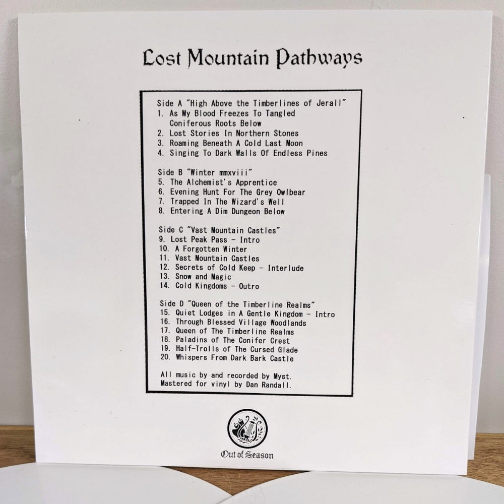 Coniferous Myst - Lost Mountain Pathways - DOUBLE LP GATEFOLD COLOURED - Out Of Season - Image 3