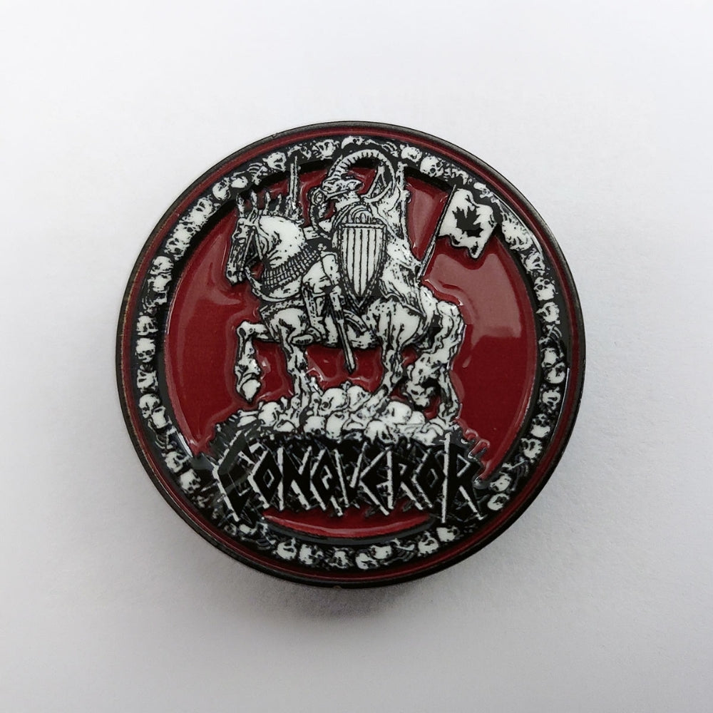 Conqueror - War Cult Supremacy - METAL PIN - Osmose Productions