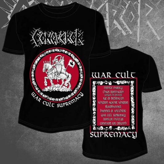 Conqueror - War Cult Supremacy - T-shirt - Osmose Productions