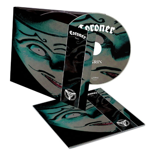 Coroner - Grin - CD DIGIPAK - Listenable - Image 2