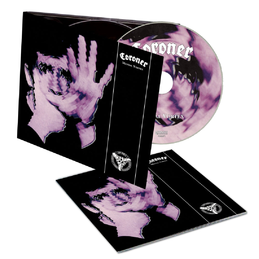 Coroner - Mental Vortex - CD DIGIPAK - Listenable - Image 2