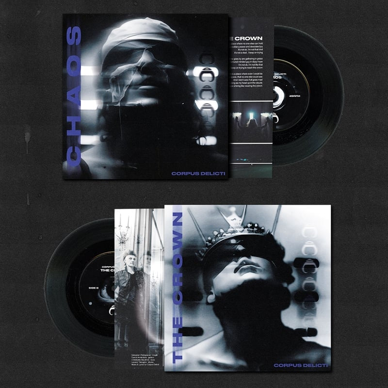 Corpus Delicti - Chaos + The Crown - 7" vinyl - Twilight Music