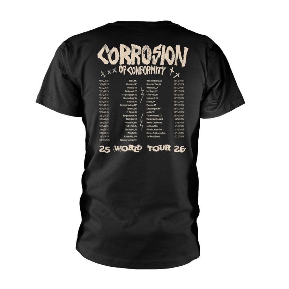 Corrosion Of Conformity - Forever Amplified Tour 2025 - T-shirt - PHD - Image 2