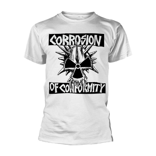 Corrosion Of Conformity - Skull Logo (White) - T-shirt - PHD