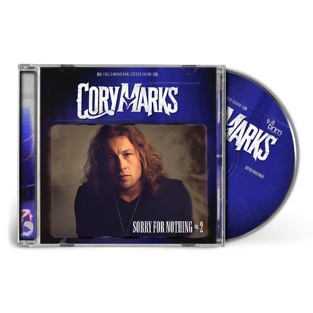 Cory Marks - Sorry For Nothing- Volume 2 - CD - Better Noise Music