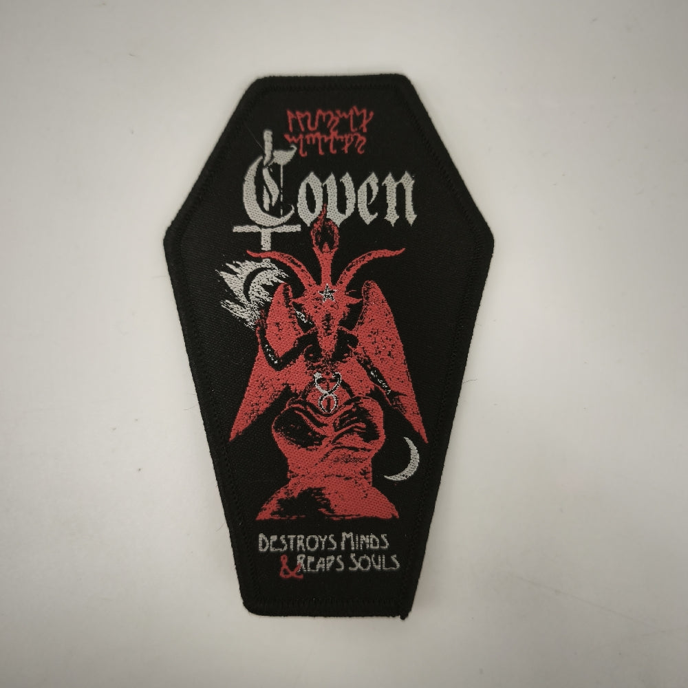 Coven - Witchcraft Destroys Minds & Reaps Souls - Patch - Woven Hoof