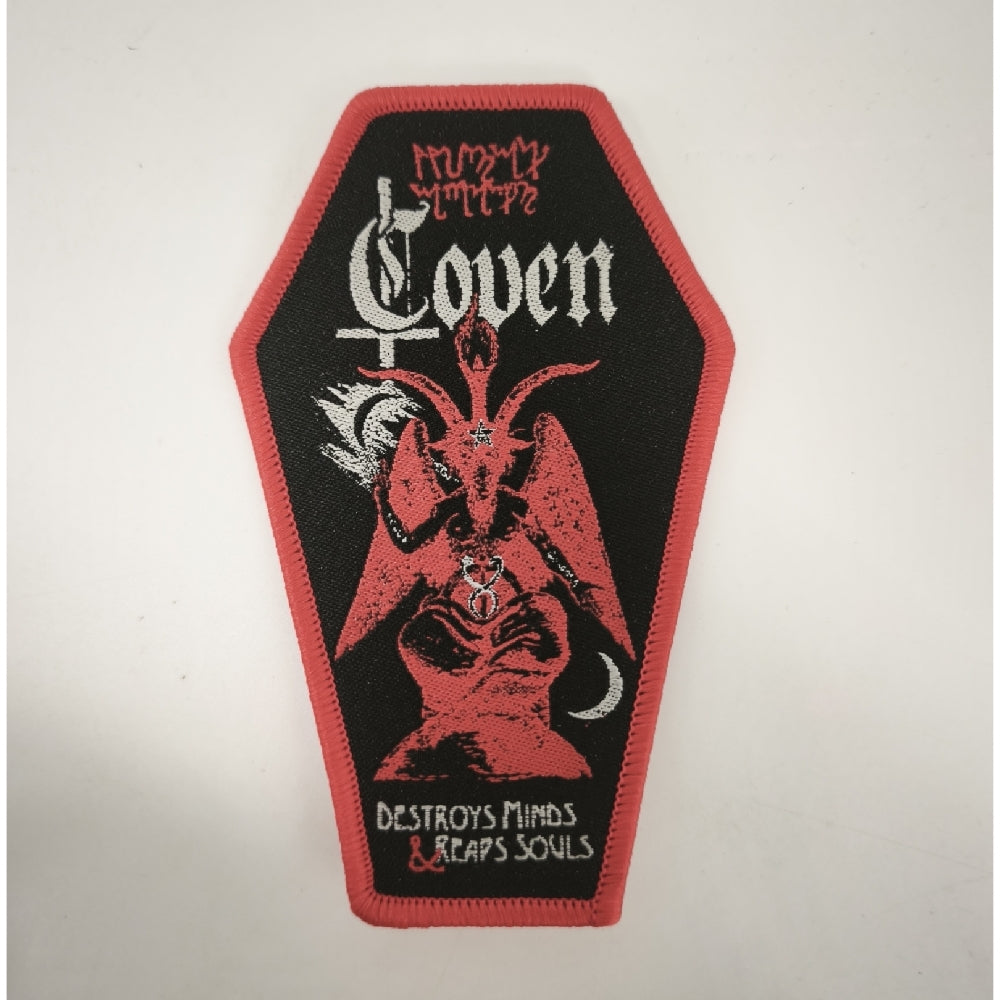 Coven - Witchcraft Destroys Minds & Reaps Souls - Patch - Woven Hoof