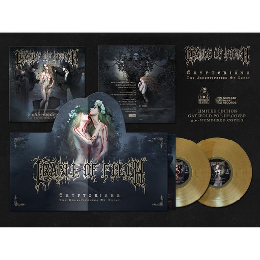 Cradle Of Filth - Cryptoriana - The Seductiveness Of Decay - DOUBLE LP GATEFOLD COLOURED - Church Of Vinyl - Image 2