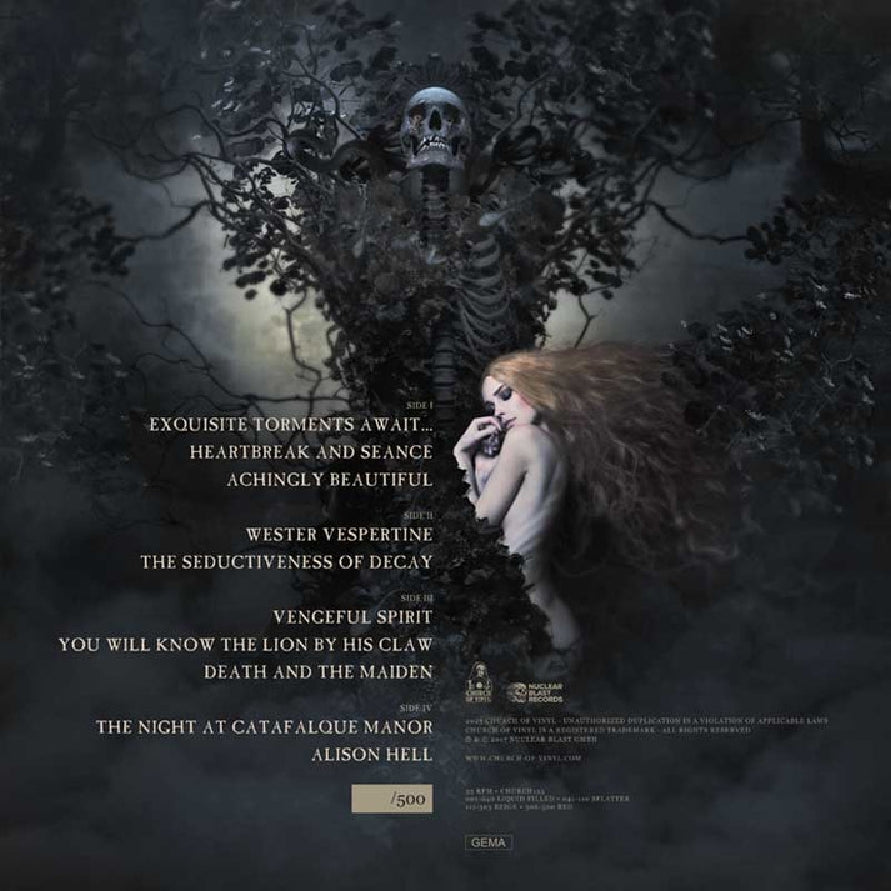 Cradle Of Filth - Cryptoriana - The Seductiveness Of Decay - DOUBLE LP GATEFOLD COLOURED - Church Of Vinyl - Image 5