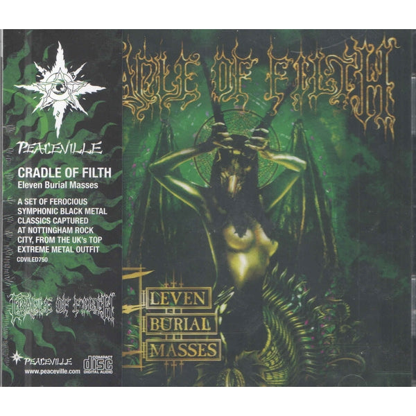 Cradle Of Filth - Eleven Burial Masses - CD - Peaceville Records - Image 2
