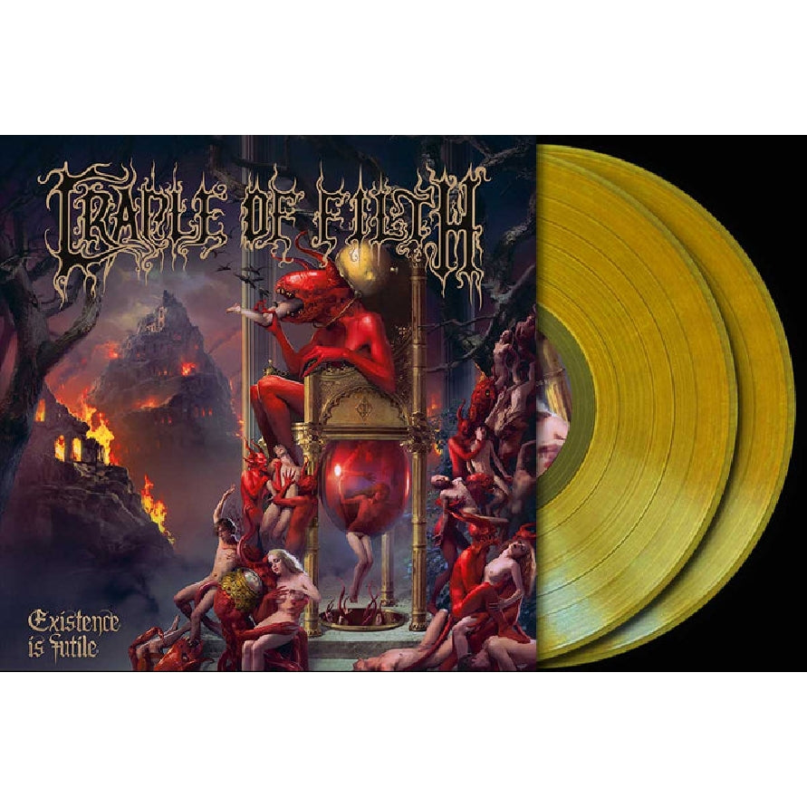 Cradle Of Filth - Existence Is Futile - DOUBLE LP GATEFOLD COLOURED - Church Of Vinyl