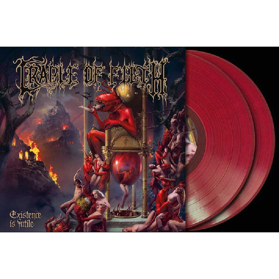 Cradle Of Filth - Existence Is Futile - DOUBLE LP GATEFOLD COLOURED - Church Of Vinyl