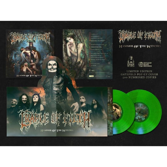 Cradle Of Filth - Hammer Of The Witches - DOUBLE LP GATEFOLD COLOURED - Church Of Vinyl - Image 2