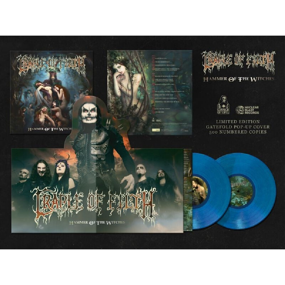 Cradle Of Filth - Hammer Of The Witches - DOUBLE LP GATEFOLD COLOURED - Church Of Vinyl - Image 2