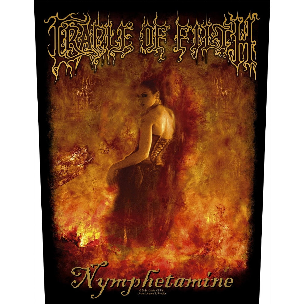 Cradle Of Filth - Nymphetamine - BACKPATCH - Razamataz