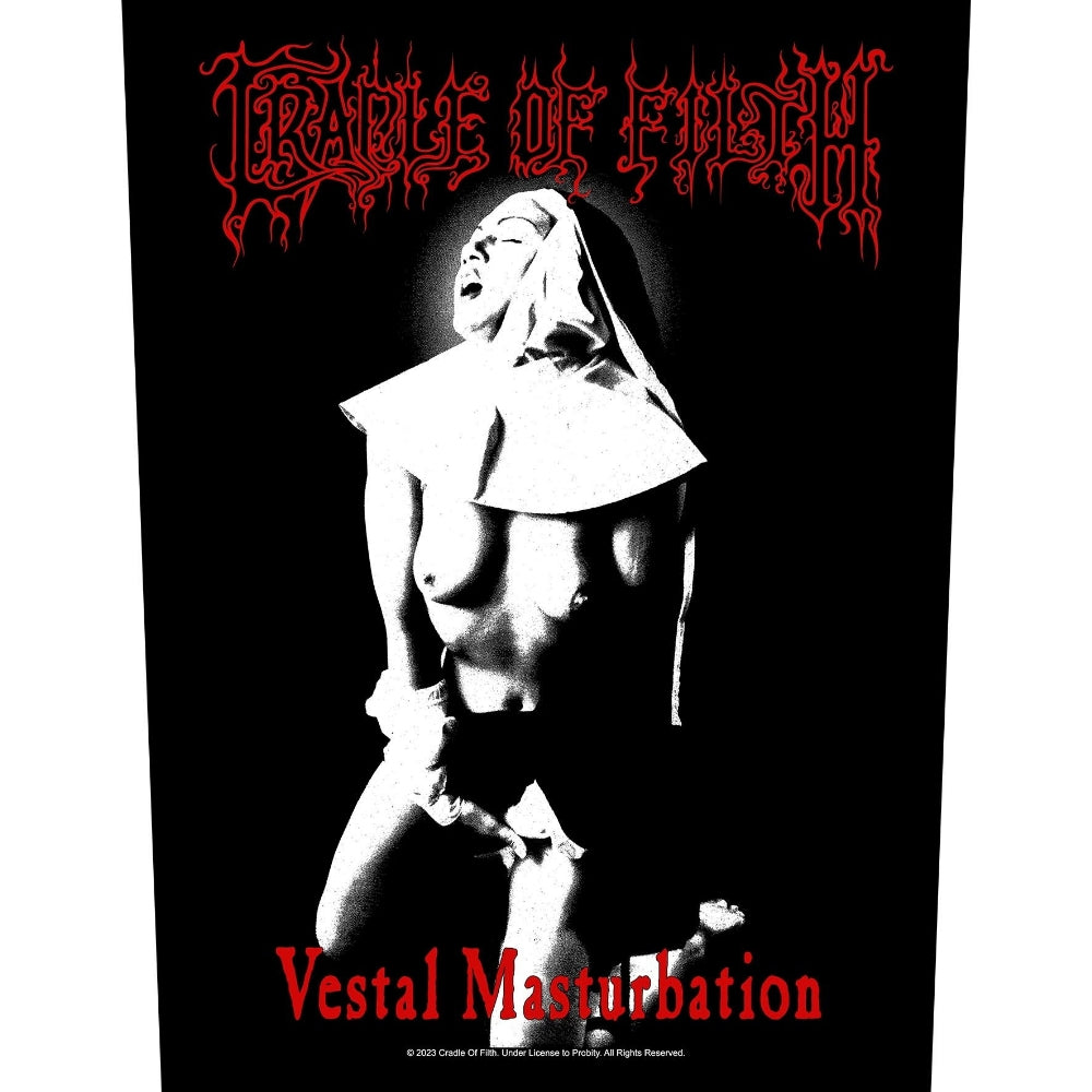 Cradle Of Filth - Vestal Masturbation - BACKPATCH - Razamataz