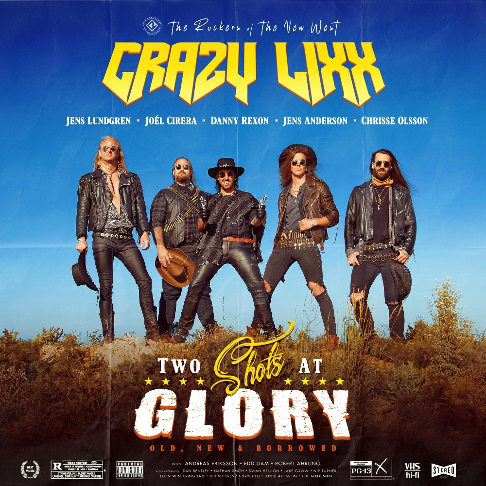 Crazy Lixx - Two Shots At Glory - CD - Frontiers Records