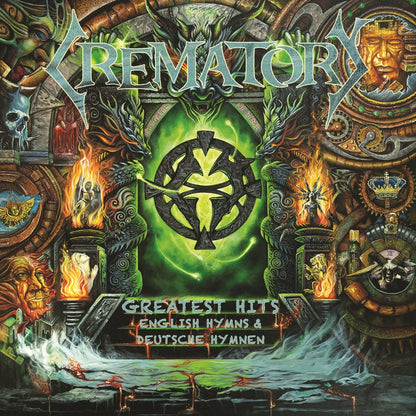 Crematory - Greatest Hits (English Hymns & Deutsche Hymnen) - 3CD DIGIPAK - Rock Of Angels Records