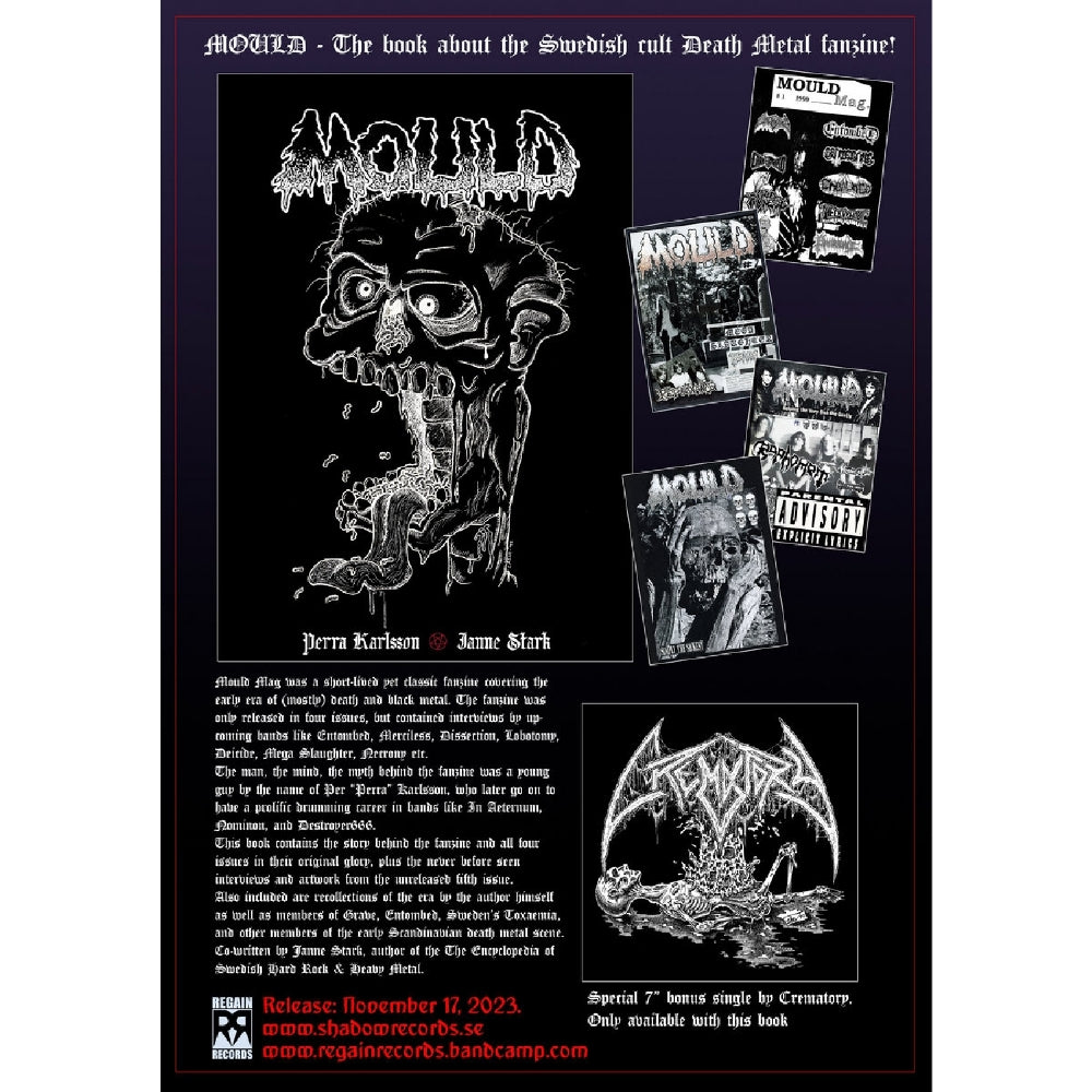 Crematory - Perra Karlsson - Janne Stark - The Mould Mag Chronicles (Die Hard Edition With 7" Crematory Single) - 7" vinyl + Book - Helter Skelter Productions - Image 3
