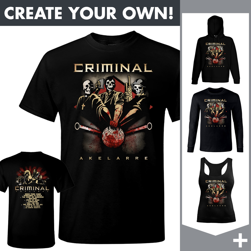 Criminal - Akelarre - Merchandising