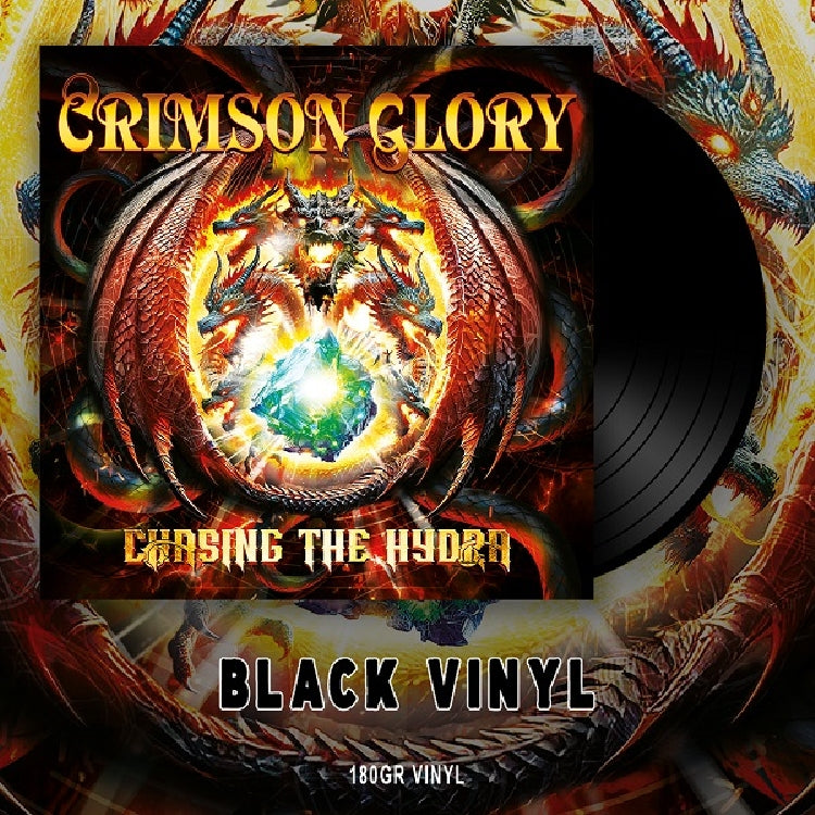 Crimson Glory - Chasing The Hydra - LP - No Remorse
