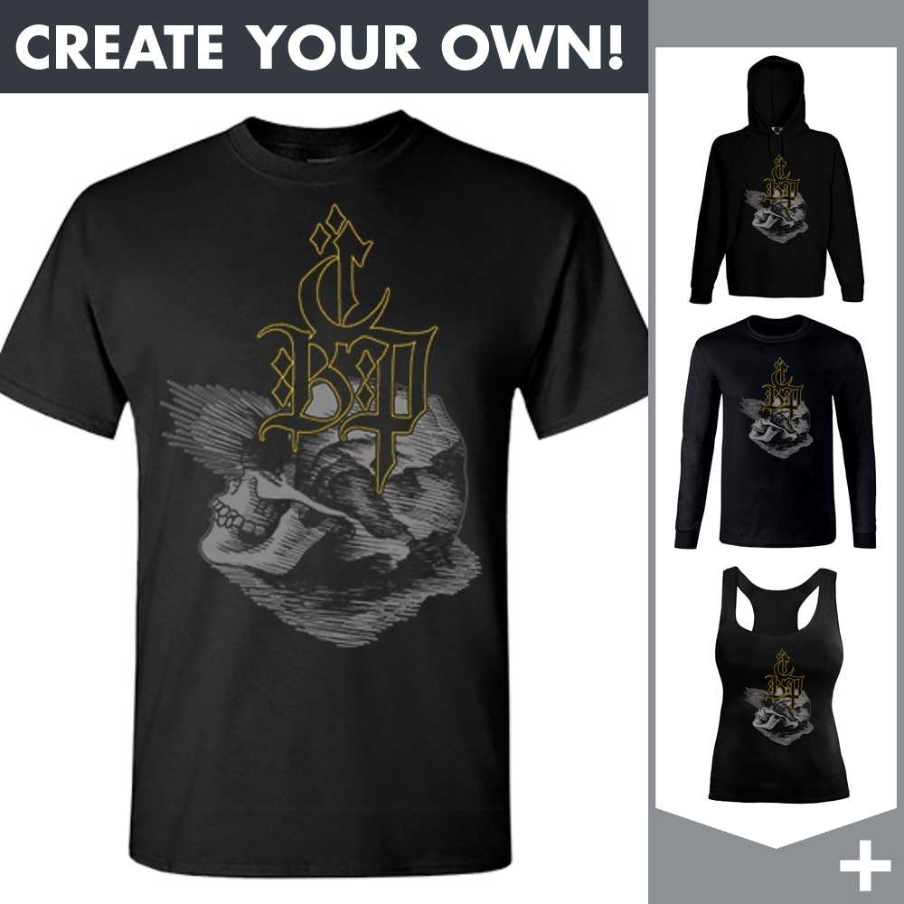 Crippled Black Phoenix - Grey Skull - Merchandising