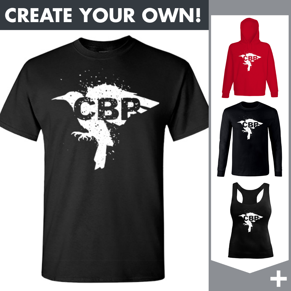 Crippled Black Phoenix - Logo White - Merchandising